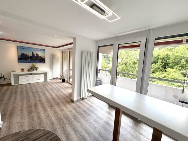Modernisierte 4-Zimmer-Eigentumswohnung im Panoramahaus