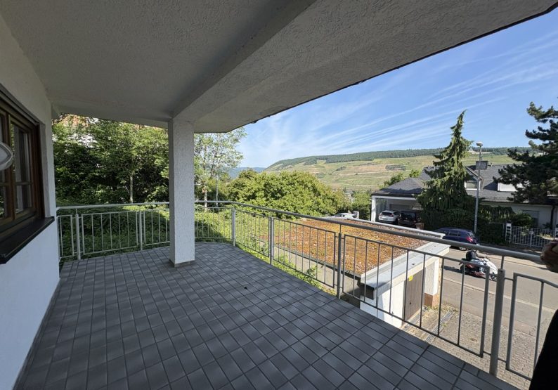 Balkon mit Ausblick