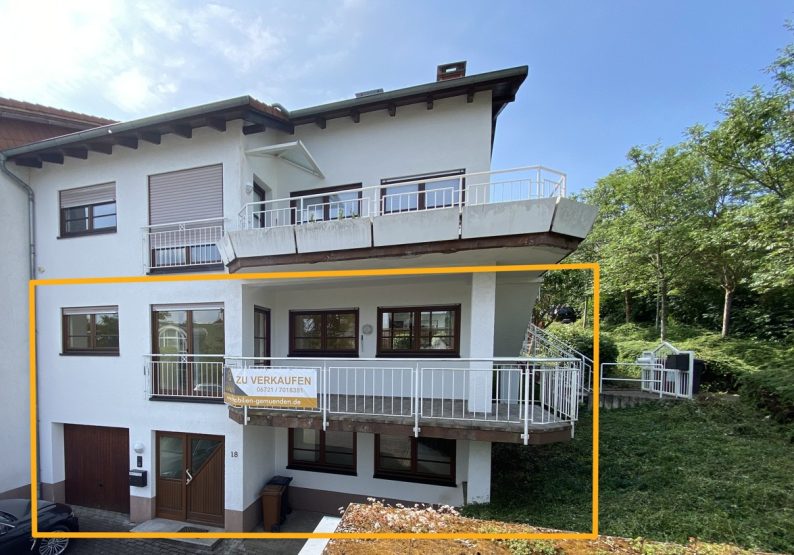 Wohnung gekennzeichnet